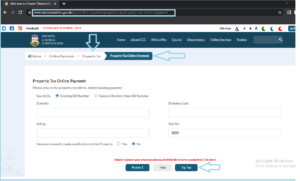 Chennai Property Tax Online Payment 2025-26, GCC Property Tax