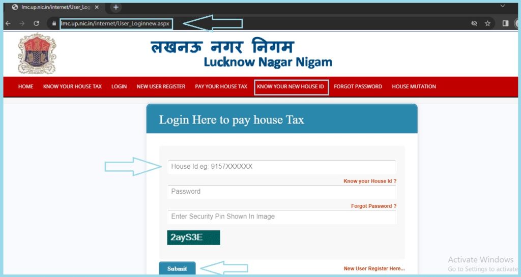 LMC Property Tax Online Payment Process 2025-26