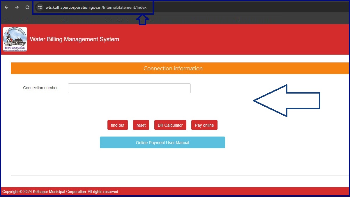 Pay Kolhapur Municipal Corporation Water Tax Online, Birth, Death